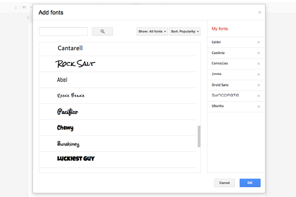 How To Get More Fonts On Google Docs sharaof